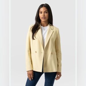 Saint + Sofia Carmen Yellow Blazer